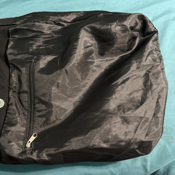 Lake Tahoe Unbranded Tote Snap Closure Crossbody Canvas Purse‎ Bag Black Pink - Picture 13 of 13